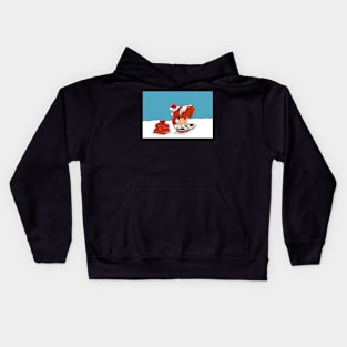 Oops Santa is Gibraltarian Kids Hoodie